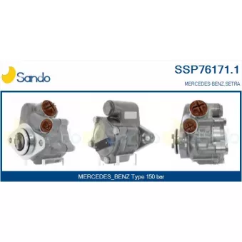 Pompe hydraulique, direction SANDO OEM 002460528080