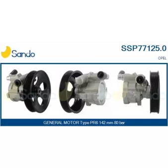 SANDO SSP77125.0 - Pompe hydraulique, direction