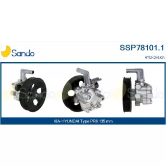 Pompe hydraulique, direction SANDO OEM 571002P000