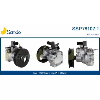 Pompe hydraulique, direction SANDO OEM 5710007000