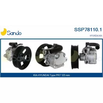 Pompe hydraulique, direction SANDO OEM 571003E020