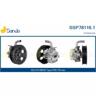 Pompe hydraulique, direction SANDO OEM 571003K000