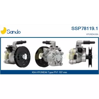 SANDO SSP78119.1 - Pompe hydraulique, direction