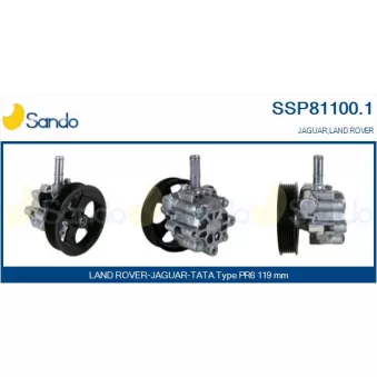 SANDO SSP81100.1 - Pompe hydraulique, direction