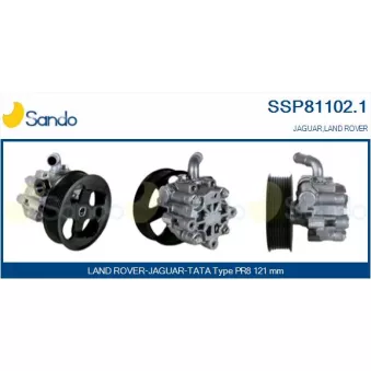 Pompe hydraulique, direction SANDO OEM QVB500400
