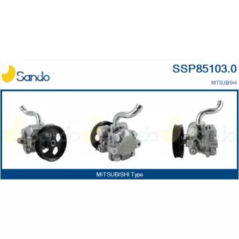 Pompe hydraulique, direction SANDO SSP85103.0