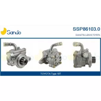 Pompe hydraulique, direction SANDO SSP86103.0