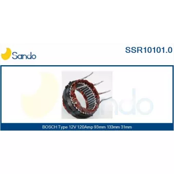 SANDO SSR10101.0 - Stator, alternateur