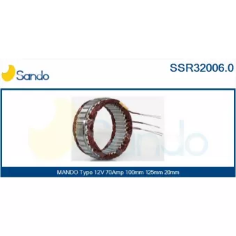 Stator, alternateur SANDO OEM 3735024010