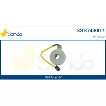 Détecteur de l'angle de braquage SANDO SSS74300.1 pour FIAT PUNTO 1.4 - 95cv