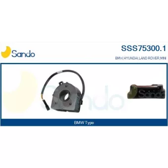 Détecteur de l'angle de braquage SANDO OEM 37146781438