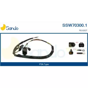 Ligne électrique, moteur électrique - boîtier de direction SANDO OEM 9809994680
