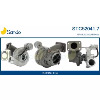 Turbocompresseur, suralimentation SANDO OEM 2674A224