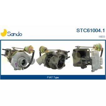 Turbocompresseur, suralimentation SANDO OEM 504016280