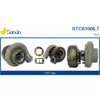 SANDO STC61006.7 - Turbocompresseur, suralimentation