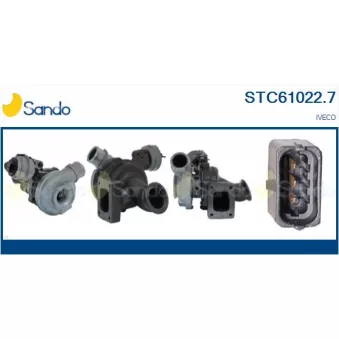 Turbocompresseur, suralimentation SANDO STC61022.7