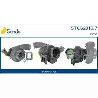 SANDO STC62010.7 - Turbocompresseur, suralimentation