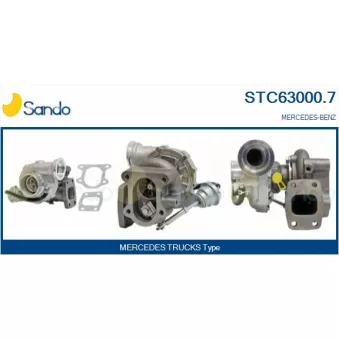 Turbocompresseur, suralimentation SANDO OEM 9040967199