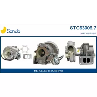 Turbocompresseur, suralimentation SANDO STC63006.7