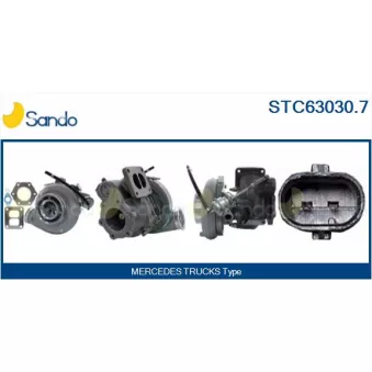 Turbocompresseur, suralimentation SANDO STC63030.7