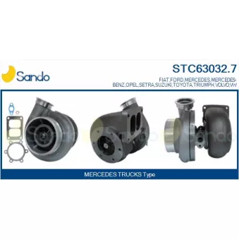 SANDO STC63032.7 - Turbocompresseur, suralimentation