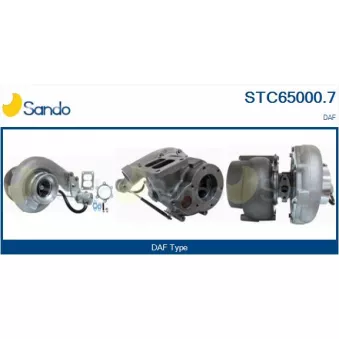 Turbocompresseur, suralimentation SANDO STC65000.7