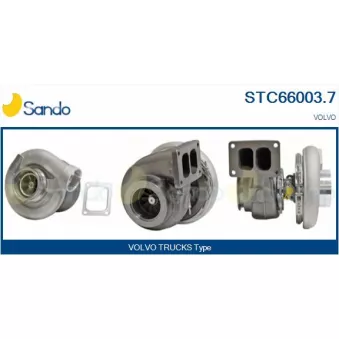 SANDO STC66003.7 - Turbocompresseur, suralimentation