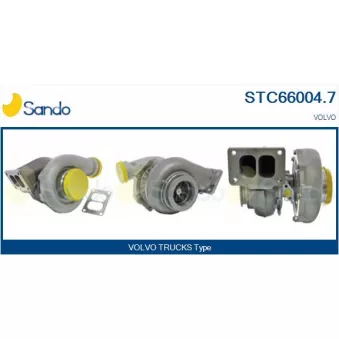Turbocompresseur, suralimentation SANDO OEM 8148873