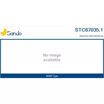 Turbocompresseur, suralimentation SANDO STC67035.1