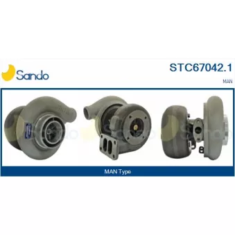 Turbocompresseur, suralimentation SANDO STC67042.1