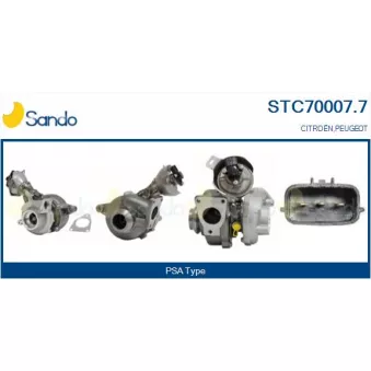 SANDO STC70007.7 - Turbocompresseur, suralimentation