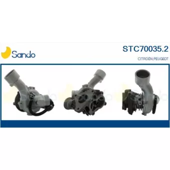 Turbocompresseur, suralimentation SANDO OEM 0375A4