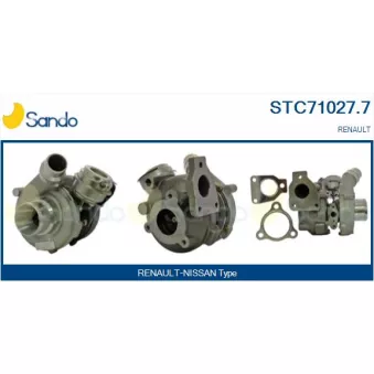 SANDO STC71027.7 - Turbocompresseur, suralimentation