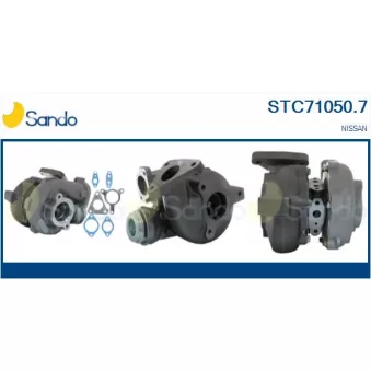 Turbocompresseur, suralimentation SANDO OEM 14411EB300