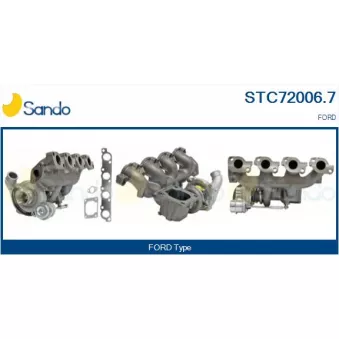 SANDO STC72006.7 - Turbocompresseur, suralimentation