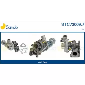 SANDO STC73009.7 - Turbocompresseur, suralimentation