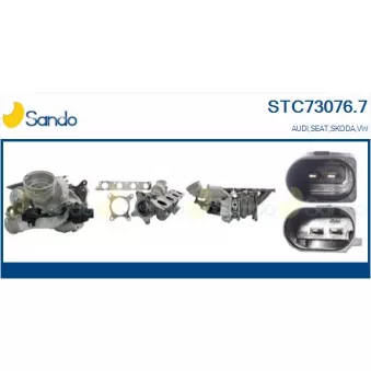 Turbocompresseur, suralimentation SANDO OEM 6j145701jv