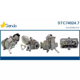 Turbocompresseur, suralimentation SANDO OEM 55270995