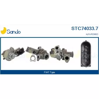 Turbocompresseur, suralimentation SANDO STC74033.7