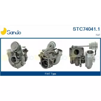 Turbocompresseur, suralimentation SANDO OEM 71792013