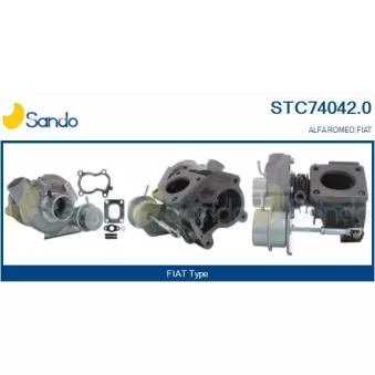 SANDO STC74042.0 - Turbocompresseur, suralimentation