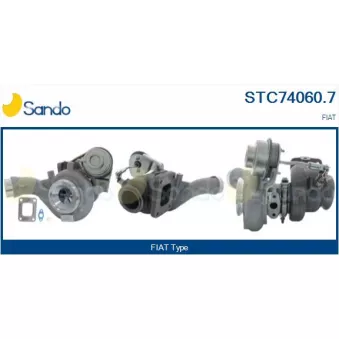 SANDO STC74060.7 - Turbocompresseur, suralimentation