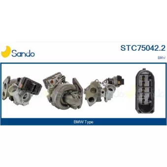 Turbocompresseur, suralimentation SANDO OEM 7823256