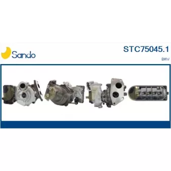 Turbocompresseur, suralimentation SANDO OEM 858091702