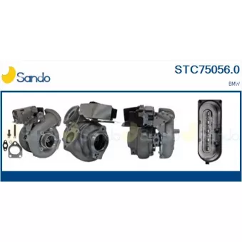 Turbocompresseur, suralimentation SANDO OEM 11657790306J