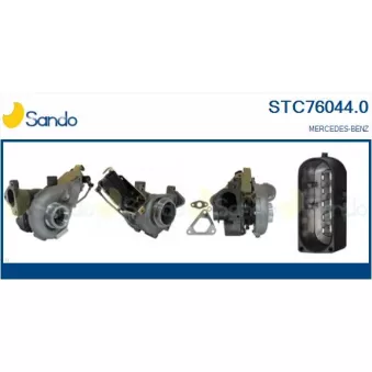 Turbocompresseur, suralimentation SANDO OEM A6460960099