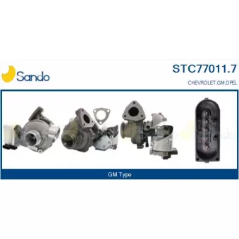 SANDO STC77011.7 - Turbocompresseur, suralimentation