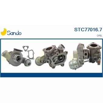 Turbocompresseur, suralimentation SANDO OEM 93184042