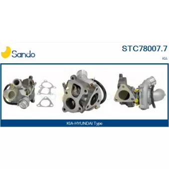 Turbocompresseur, suralimentation SANDO OEM 2820042610