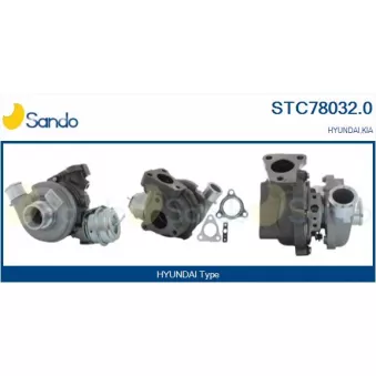 SANDO STC78032.0 - Turbocompresseur, suralimentation